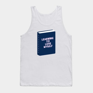 Learning to Love Myself Book Tank Top